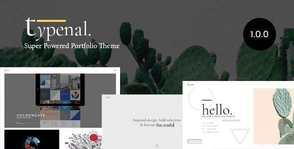 Typenal - Portfolio Creative WordPress Theme Logo